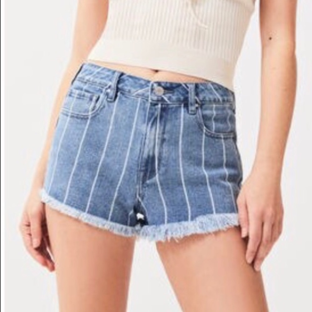 pacsun denim shorts